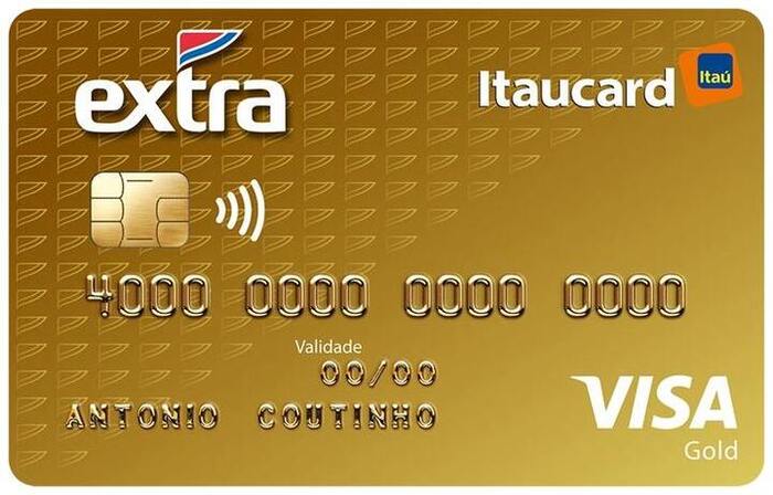 Cartão Extra Itaú Gold Visa