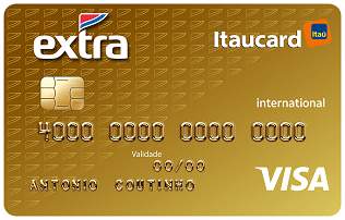 Cartão Extra Itaucard Internacional Visa