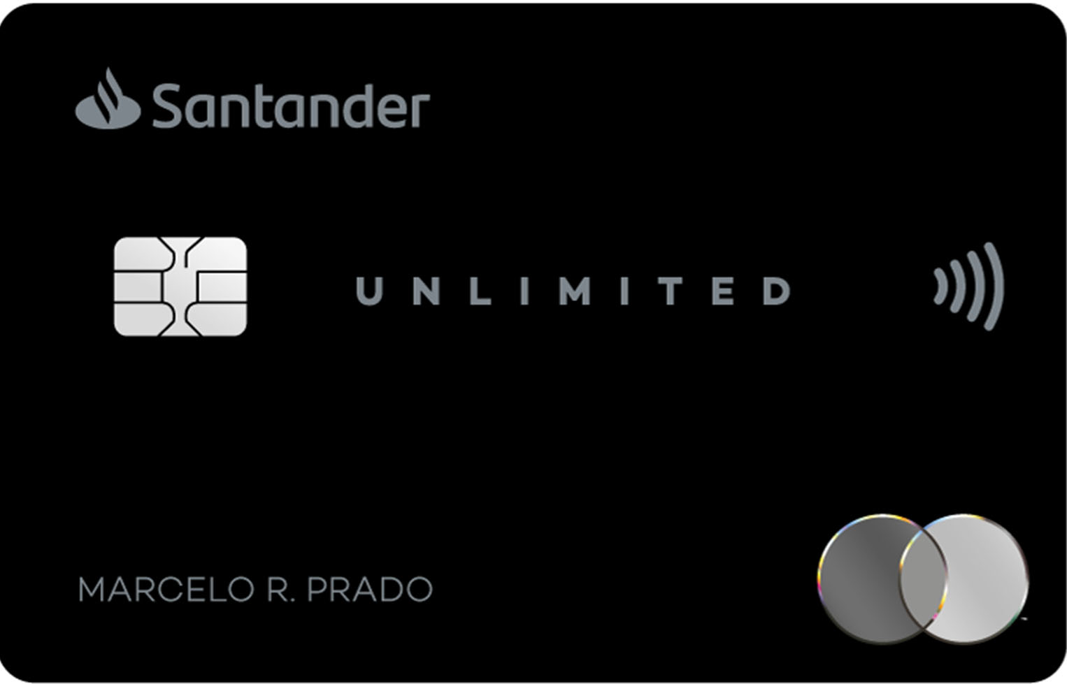 Cartão Santander Unlimited Mastercard Black