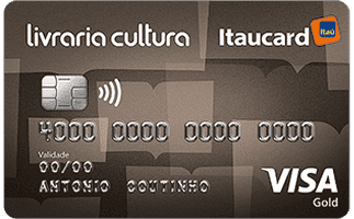 Livraria Cultura Itaucard Gold Visa