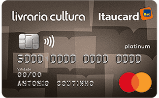 Livraria Cultura Itaucard Platinum Mastercard