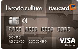 Livraria Cultura Itaucard Platinum Visa
