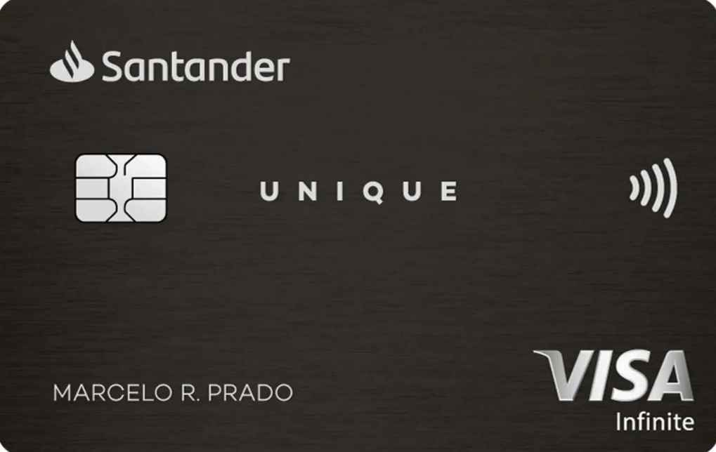 Cartão Santander Unique Visa Infinite