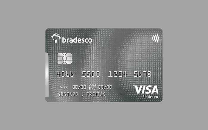 Cartão Bradesco Visa Platinum