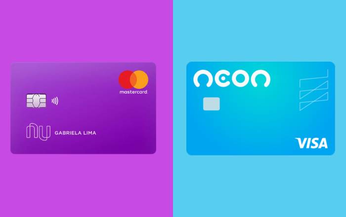 Neon ou Nubank: Qual a melhor conta digital? Compare!