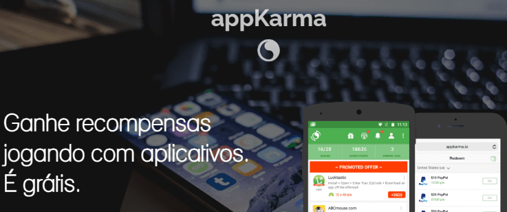 appKarma - jogos para ganhar dinheiro via pix - mobills