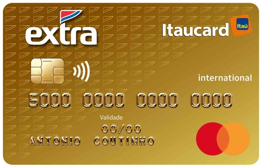 Cartão Extra Itaú Internacional Mastercard