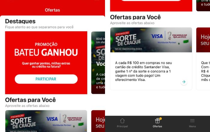 Imagem representa passo a passo de como usar o Santander Way