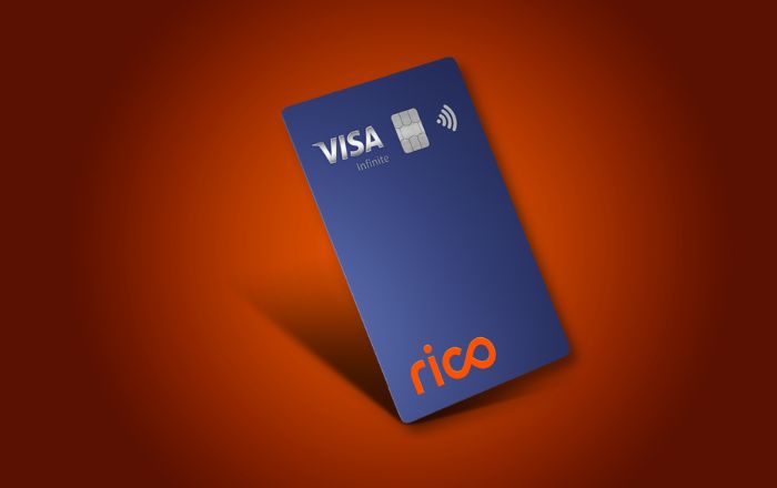 Rico lança cartão de crédito Visa Infinite para investidores iniciantes