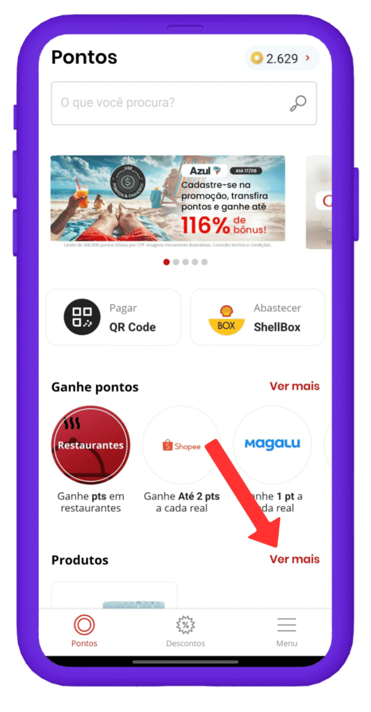Passo a passo para a parceria entre Esfera e Mobills. Tela 1.