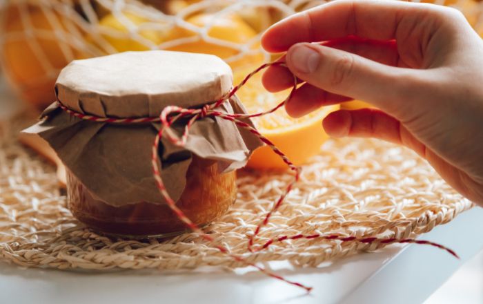 Imagem representa pode de geleia