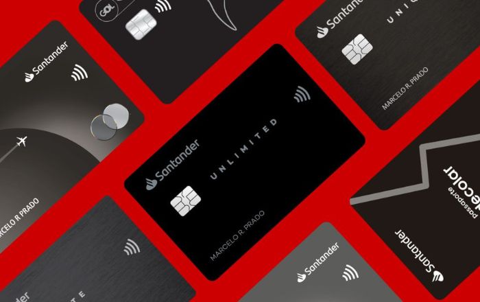 Cartão de crédito Santander sem anuidade: Só hoje!