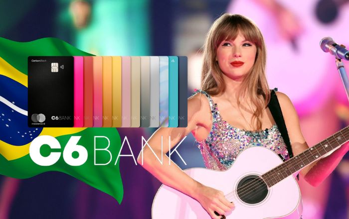 C6 Bank e Taylor Swift anunciam show extra com venda antecipada