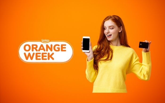 Orange Week: Uma semana inteira de super promoções da Smiles!