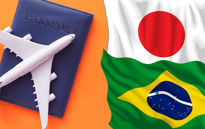 Isenção de vistos para turistas do Brasil e Japão: Viagens de até 90 dias agora livres de restrições
