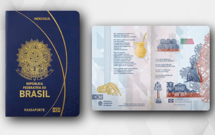 Novo passaporte começa a ser emitido em todo o Brasil