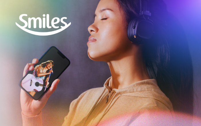 Ganhe até 8 milhas por real no Shopping Smiles comprando seu novo celular