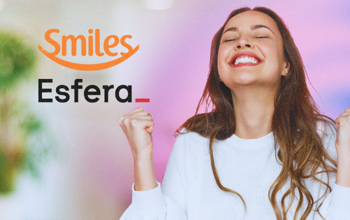 Smiles e Esfera: Consiga bônus de até 80% em transferência de pontos