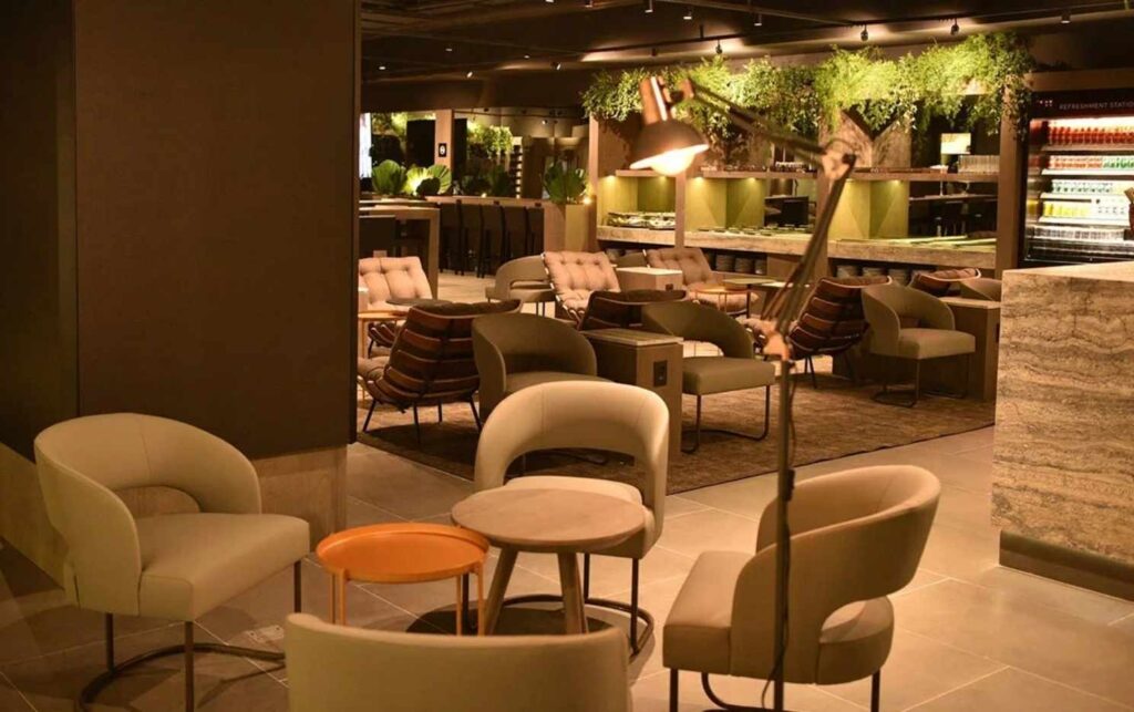 Sala VIP Lounge da Mastercard - Aeroporto de Guarulhos