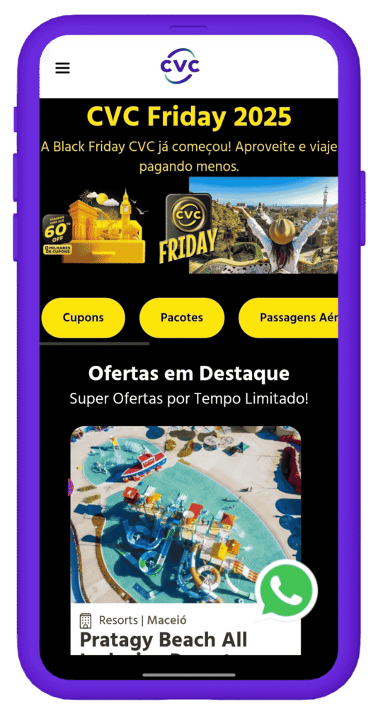 Black Friday viagens Decolar