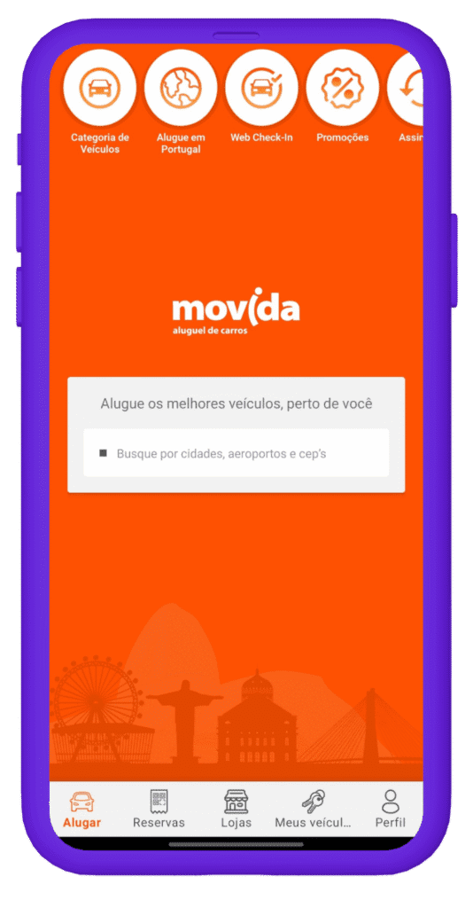 aplicativo da movida