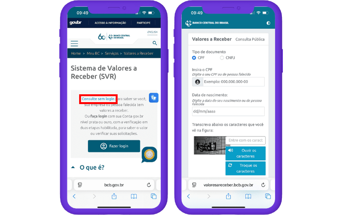 Como consultar dinheiro esquecido em bancos