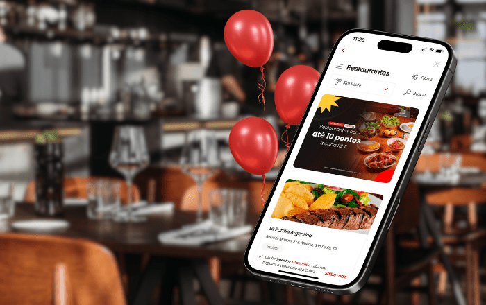 Esfera Restaurantes: ganhe até 10 pontos por real gasto comendo fora