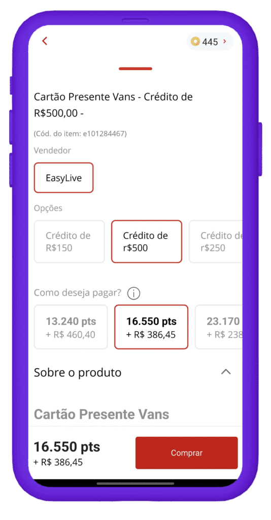 cartão presente da vans pela esfera - passo a passo 2