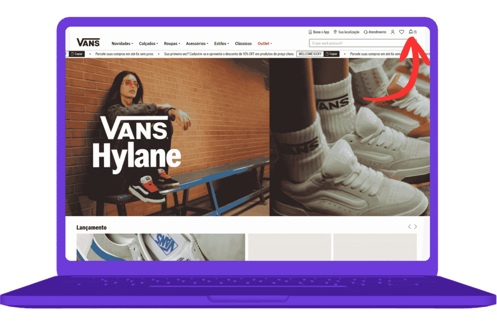 cartão presente da vans pela esfera - tuotrial na vans 1