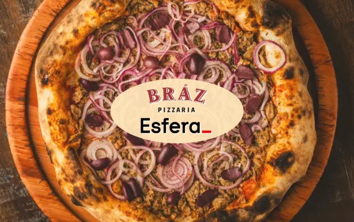 Cartão Presente Bráz Pizzaria na Esfera: troque pontos por descontos