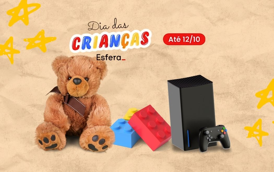 Dia das Crianças Esfera: use pontos para economizar no presente