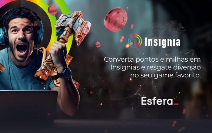 Insignia Game: resgate crédito para o seu game com a Esfera