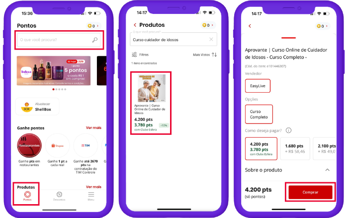 Vale Curso Online de Cuidador de Idosos no App Esfera