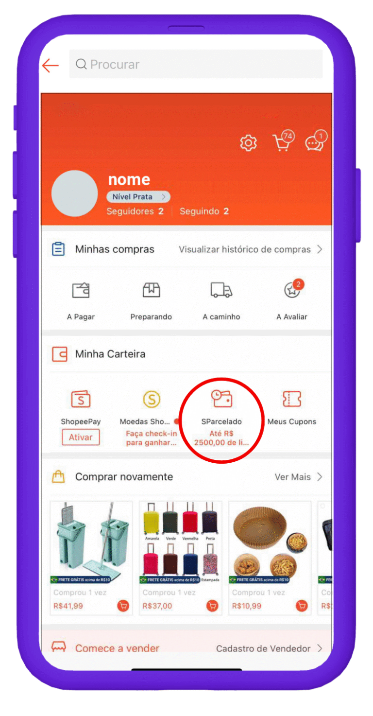 SParcelado Shopee: como parcelar suas compras sem cartão