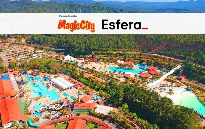 Ingresso Parque Aquático Magic City na Esfera: resgate com pontos