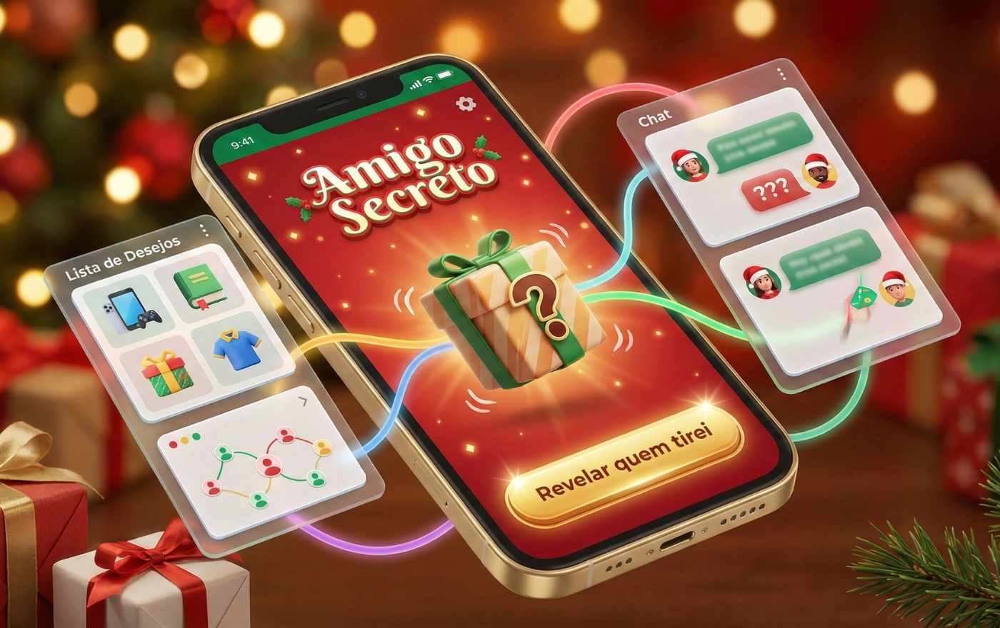 7 melhores aplicativos de amigo secreto para o fim de ano