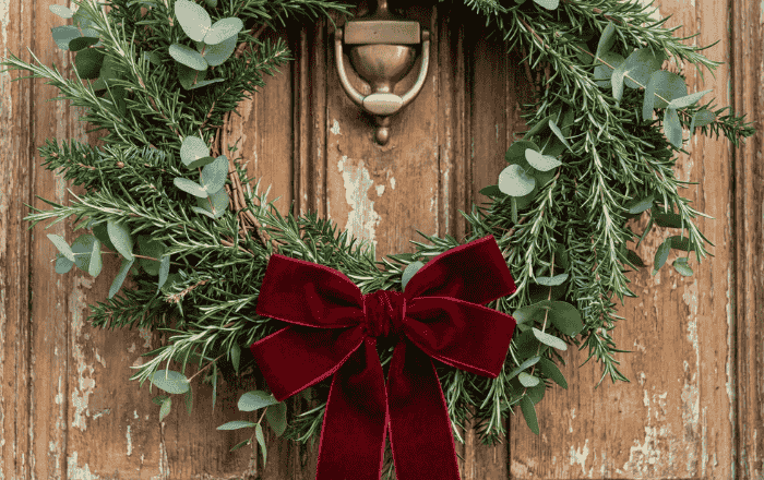 decoração de natal simples - guirlandas naturais diy