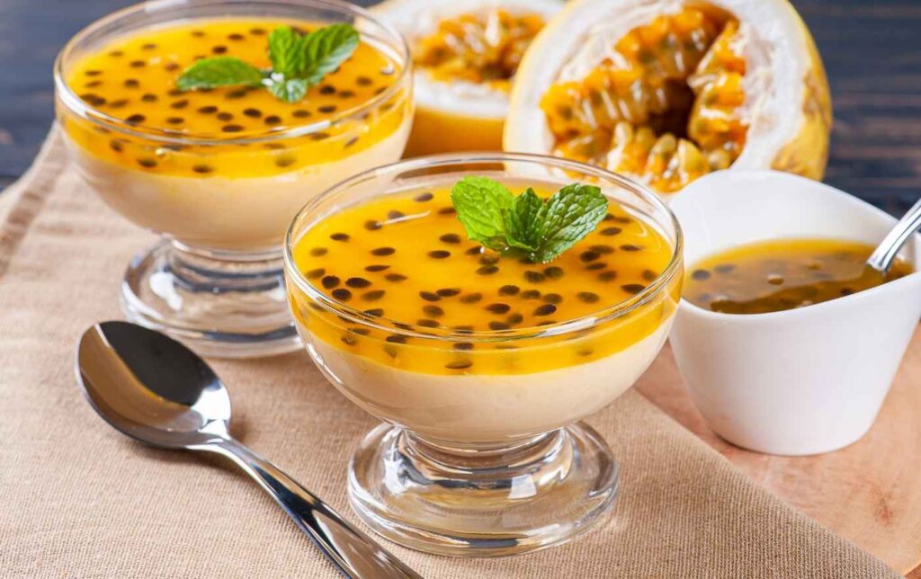 sobremesa de ano novo - mousse de maracujá 1