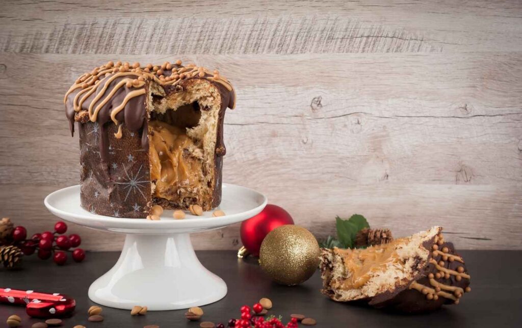 sobremesa de natal - panetone chocotone